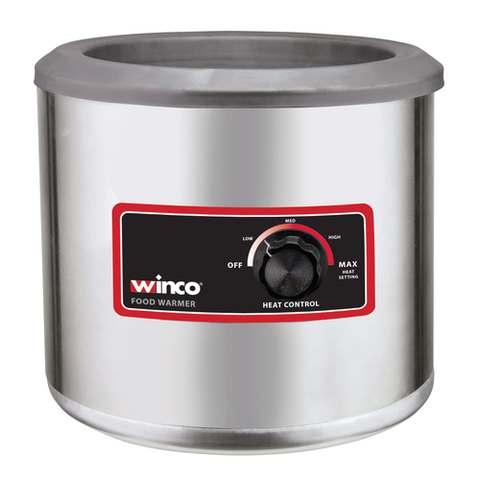 Winco FW-7R250 7 Quart Electric Round Food Warmer