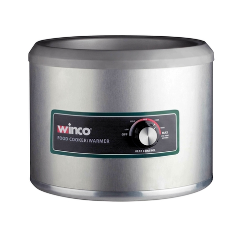 Winco FW-11R500 11 Quart Electric Round Food Warmer