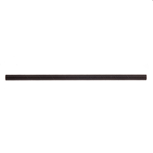 TableCraft Products 700134 Straws, 10"L, 8mm thick, unwrapped, paper, solid black