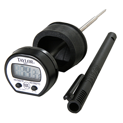 Taylor Precision Products 3512FS Instant Read Thermometer 1'' Dial