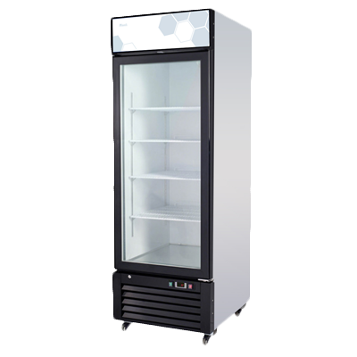 Migali C-23RM-HC Competitor Series® One-Section Reach-in Refrigerator Merchandiser, 115v/60/1-ph