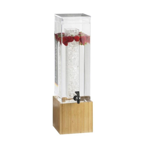Cal-Mil 1527-1INF-60 1.5 Gallon Bamboo Infusion Dispenser