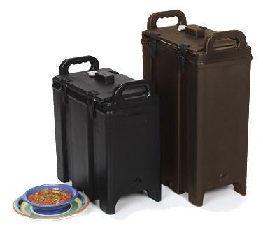 Carlisle LD500NSS01 Cateraide 5 Gallon Brown Insulated Soup and Chili Server