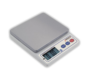 Detecto PS4 Scale, digital portion control, top loading counter model, digital display, 4 lb. x 0.1 oz./2000 g. x 1 g., NSF