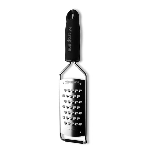 Microplane 45008 Gourmet Series Extra Coarse Grater, Black