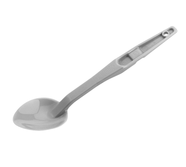 Cambro SPO13CW133 Deli Spoon, 13, solid, notched back, hanging hole, polycarbonate, beige, NSF