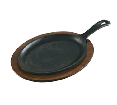 Lodge L17SK3 17 Pre-Seasoned Cast Iron Skillet with Dual Handles