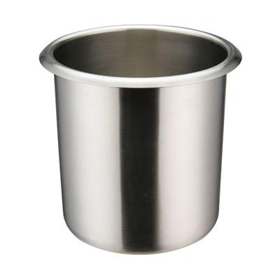 Winco BAM-1.5 Bain Marie - 1.5 Qt. (5.5" x 5.25" Round Stainless Steel), Mirror Finish