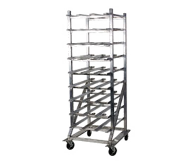 Winholt CR-162M Rack, Can Storage, mobile design with casters, welded aluminum tubing, 27 1/2"W, 35"D, 76"H, NSF
