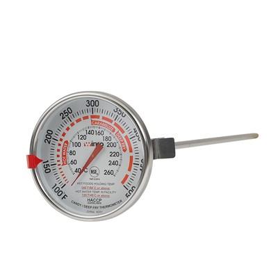 Winco TMT-CDF5 Candy/Deep Fryer Thermometer, 3", 12"