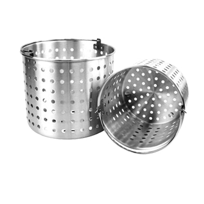 Thunder Group ALSKBK005 Steamer Basket Aluminum Fits 24qt Pot