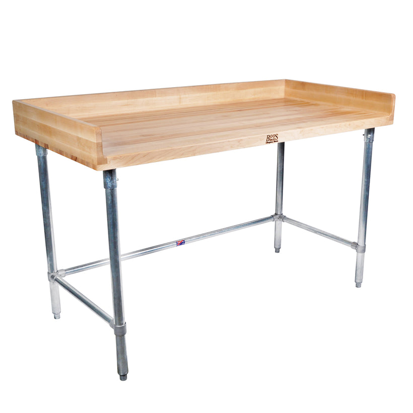 Furniture &amp; Fixtures &gt; Commercial Work Tables &amp; Equipment Stands &gt; Wood Top Work Tables