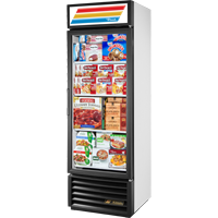 Restaurant Equipment &gt; Refrigeration Equipment &gt; Merchandising &amp; Display Refrigerators and Freezers &gt; Merchandising Reach-In Freezers &gt; Glass Door Merchandising Freezers &gt; One Section Freezer