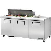 Restaurant Equipment &gt; Refrigeration Equipment &gt; Prep  Refrigerators &gt; Commercial Sandwich &amp; Salad Preparation Refrigerators &gt; Three Section Refrigerators