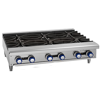 Standard Duty Countertop Gas Ranges | Charlie's Fixtures