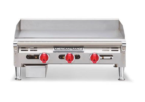 American Range ARMG-36 36" Griddle, Manual, 1" Thick Steel Plate, Countertop, Gas