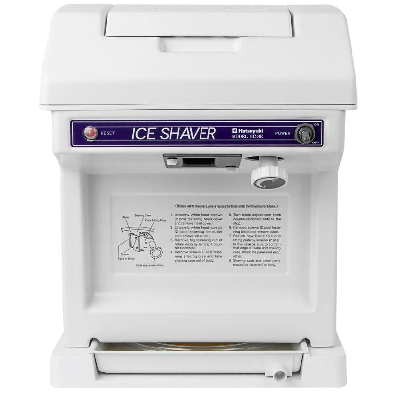 Hatsuyuki HC8E Cube Ice Shaver Charlie's Fixtures