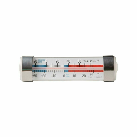Taylor 3503FS Refrigerator/Freezer Thermometer, tube type, -20° to 60°F