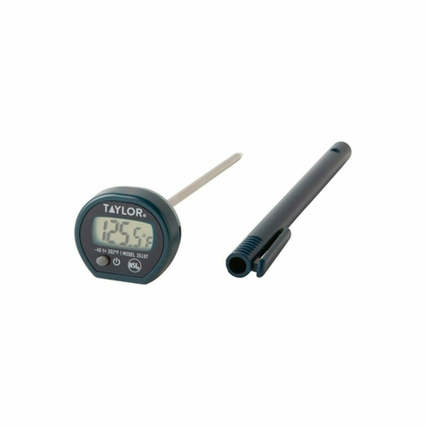 Taylor 3516FS Instant Read Thermometer, digital type, 0.3" LCD readout, -40° to 302°F