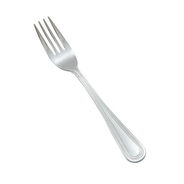 Winco 0005-06 Salad Fork 6-1/4", Heavy Weight, Stainless Steel, Dots Style