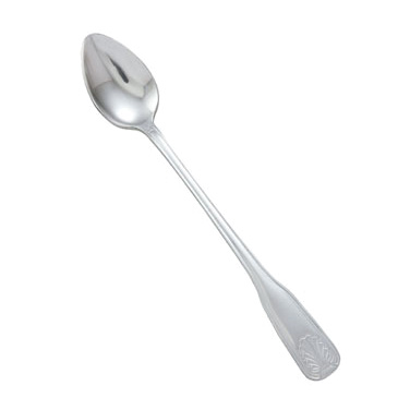 Winco 0006-02 Iced Teaspoon 7", Extra Heavy Weight, Stainless Steel, Toulouse Style