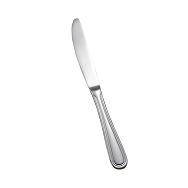 Winco 0030-08 Dinner Knife 9-1/4", Stainless Steel, Extra Heavy Weight, Shangarila Style
