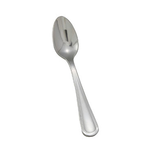 Winco 0030-09 Demitasse Spoon 4-5/8", Stainless Steel, Extra Heavy Weight, Shangarila Style