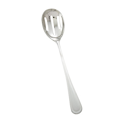 Winco 0030-24 Slotted Serving Spoon 11-1/2", Stainless Steel, Extra Heavy Weight, Shangarila Style