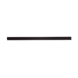 TableCraft Products 100133 Straws 7-3/4"L, 6mm Thick, Paper, Solid Black