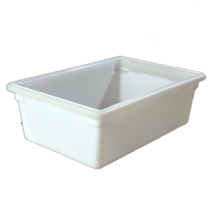 Carlisle 1064202 StorPlus™ Food Storage Box, 12-1/2 gallon, 26"L x 18"W x 9"H, white, NSF, Made in USA