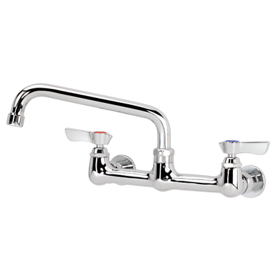Krowne 12-808L Splash-Mount Faucet with 8" Swing Nozzle
