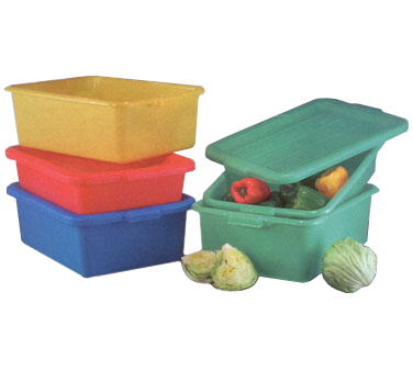 Vollrath 1527-C19 Food Storage Box - 20"W x 15"D x 7"Deep, Green