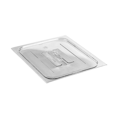 Cambro 20CWCH135 Food Pan Cover (Half-Size with Handle), Polycarbonate, Clear, NSF