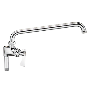 Krowne 21-139L Add-On-Faucet, for pre-rinse, with 12" spout, 3/8" NPT male inlet, 3/8" NPT female outlet, low lead compliant