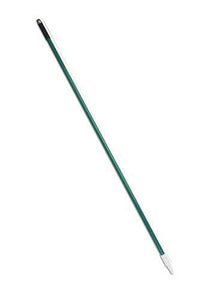 Malish 50548 Fiberglass Threaded Mop/Broom Handle, 48", Green