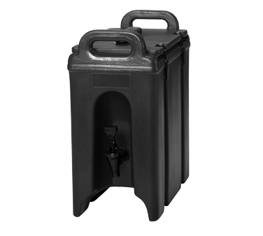 Cambro 250LCD131 2.5 Gallon Isulated Beverage Dispenser, Plastic Dark Brown