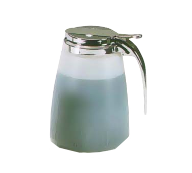 Vollrath 2748 Dripcut® Syrup Server - 48 Oz., White Polyethylene Jar