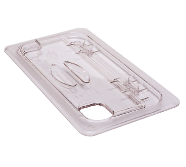 Cambro 30CWLN135 Camwear FlipLid Food Pan Cover (1/3 Size), Clear Polycarbonate