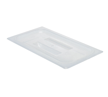 Cambro 30PPCH190 1/3-Size Food Pan Cover, with Handle, Polypropylene, Translucent