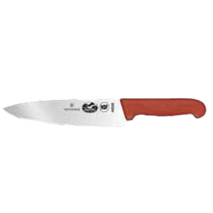 Victorinox 5.2061.20 Chef's Knife, 8" blade, Red Handle
