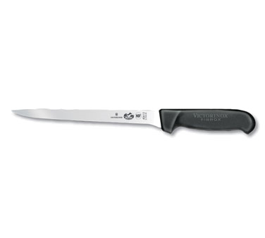 Victorinox 5.3763.20 Boning Knife, 8" straight, flexible blade