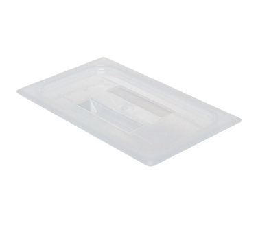 Cambro 40PPCH190 Food Pan Cover, 1/4 Size (with Handle), Translucent, Polypropylene