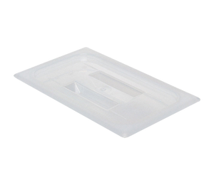 Cambro 40PPCH190 Food Pan Cover, 1/4 Size (with Handle), Translucent, Polypropylene