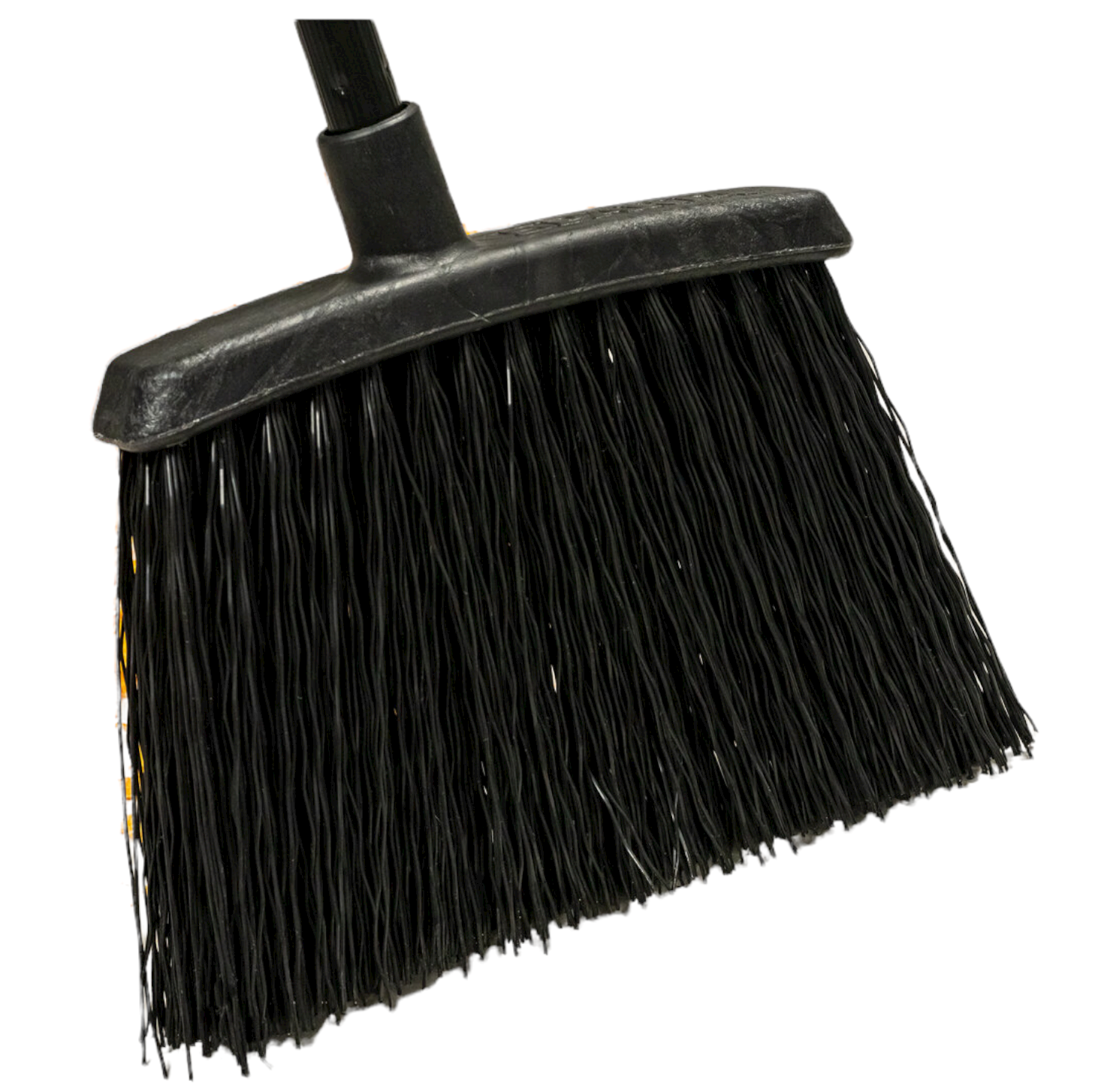 Carlisle 46884-03 Duo-Sweep Unflagged Warehouse Broom with Black Metal Handle 48" - Black