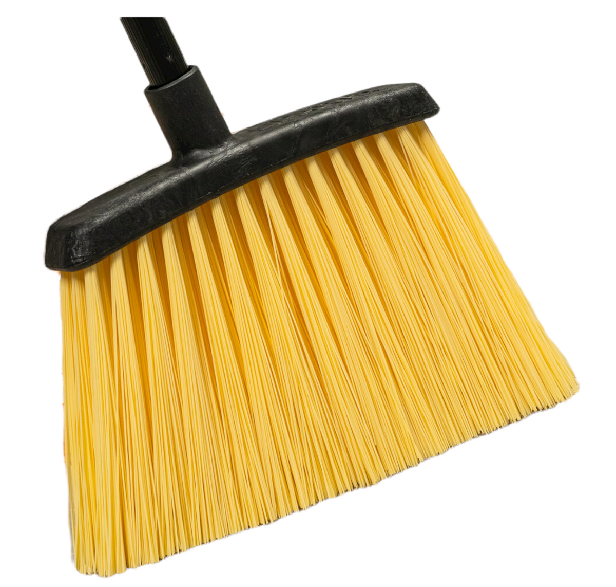 Carlisle 4688500 DuoSweep Unflagged Heavy Duty Angle Broom with Black Charlie's Fixtures