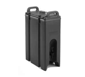 Cambro 10 Gallon Insulated Camtainer Black Beverage Dispenser