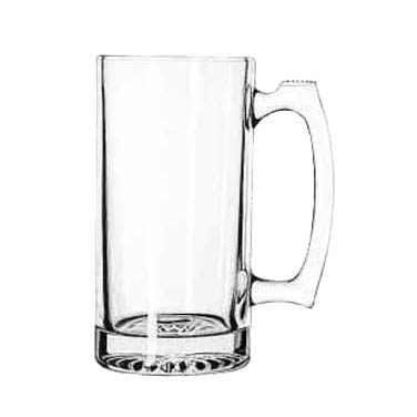 Libbey 5272 Sport Mug, 25 oz., with handle, glass, clear