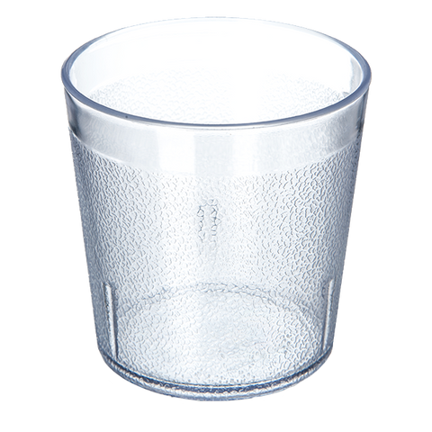 Carlisle 552907 Stackable™ Old Fashioned Tumbler, 9 oz., SAN, Clear