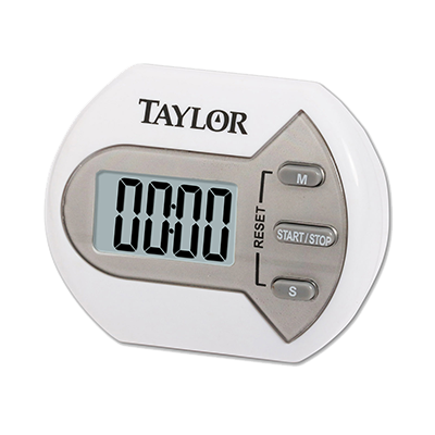 Taylor 5806 Multi-Purpose Timer, digital, compact, 0.7" LCD readout