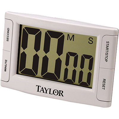 Taylor 5896 Digital Timer, 2-1/2" x 1.6" LCD